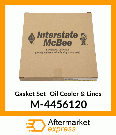 Gasket Set -Oil Cooler & Lines M-4456120