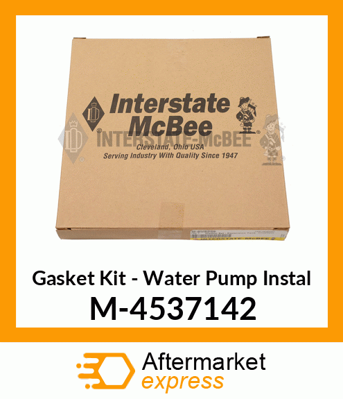 Gasket Set - Water Pump Inst M-4537142