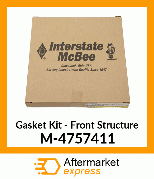 Gasket Set - Front Structure M-4757411