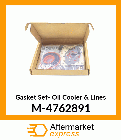 Gasket Set- Oil Cooler & Lines M-4762891