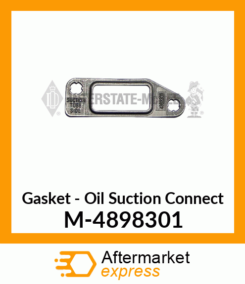 Gasket - Oil Suc Connection M-4898301