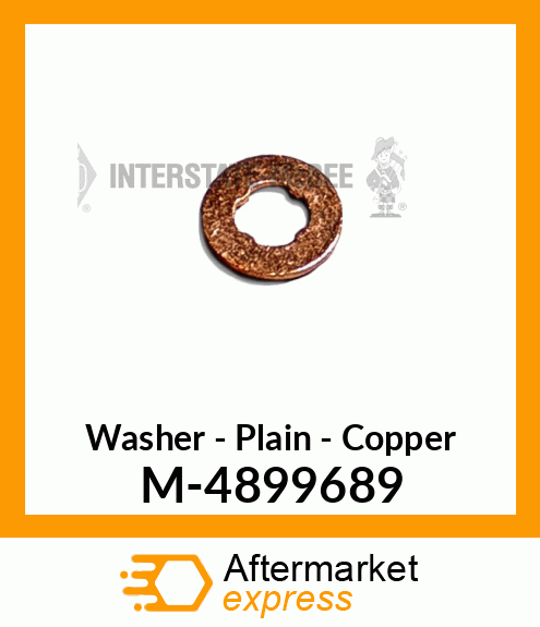 Washer, Plain (Copper) M-4899689