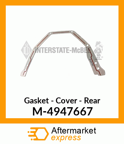 Gasket - Rear Cover M-4947667