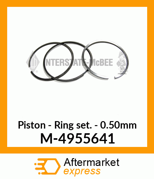 Ring Set - Piston - .50mm M-4955641