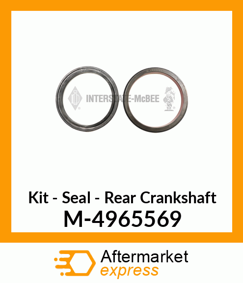 Kit - Seal - Rear Crankshaft M-4965569