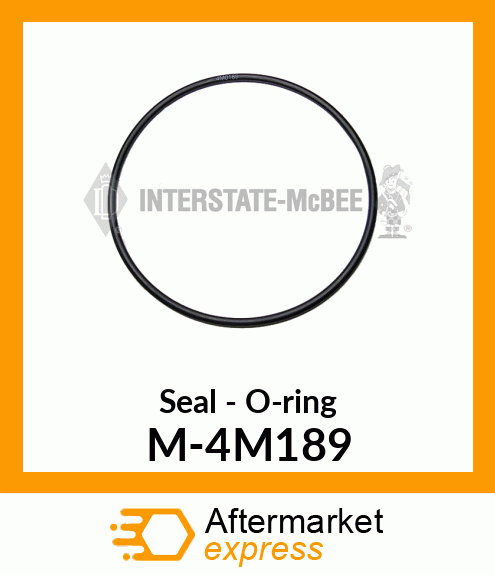 Seal - O-Ring - Black M-4M189