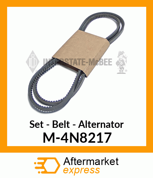 Set - Belt - Alternator M-4N8217