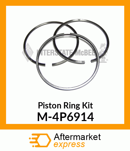 Ring Set - Piston M-4P6914