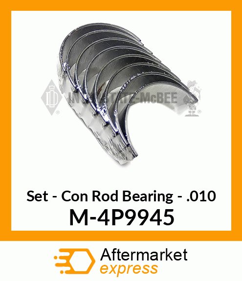 Set - Con Rod Bearing - .010 M-4P9945