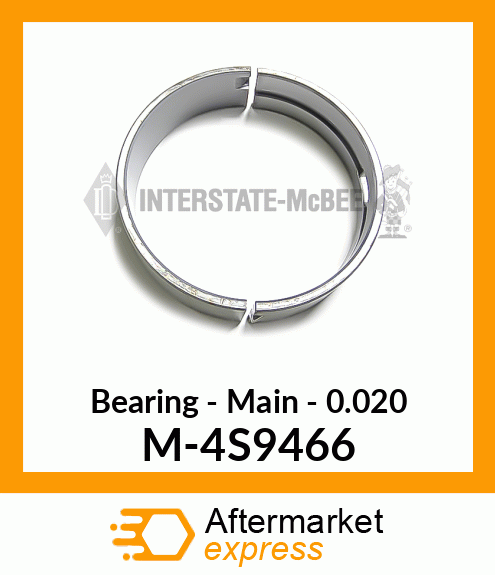 Bearing - Main - .020 M-4S9466