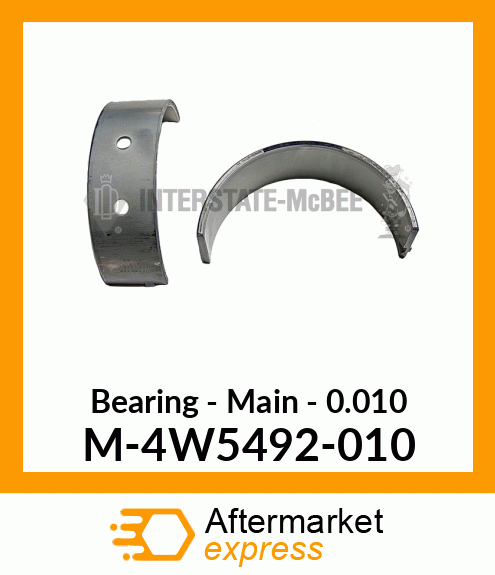 Bearing - Main - .010 M-4W5492-010