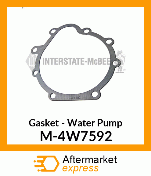 Gasket - Water Pump M-4W7592