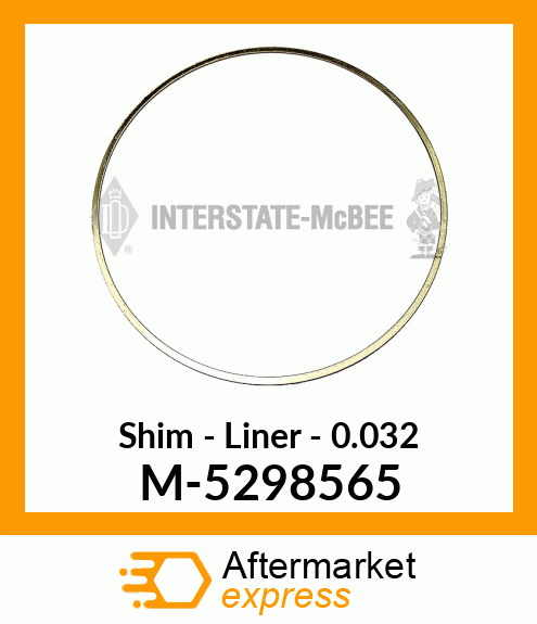 Shim - Liner - .032 M-5298565