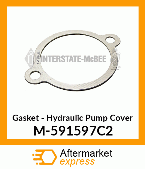 Gasket - Hydraulic Pump Cover M-591597C2