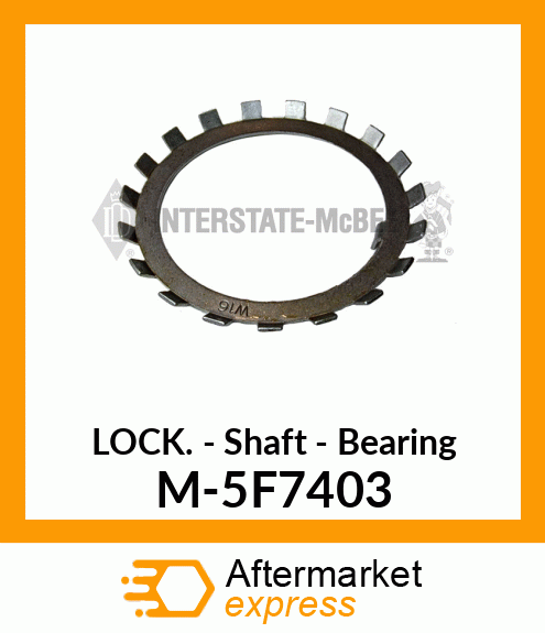 Nut - Lock M-5F7403