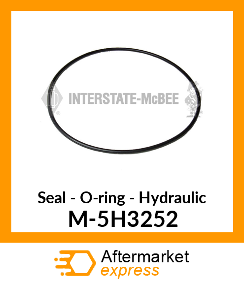 Seal - O-Ring - Black M-5H3252