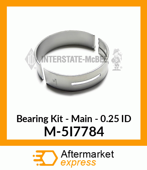 Set - Main Bearing - .25 Id M-5I7784