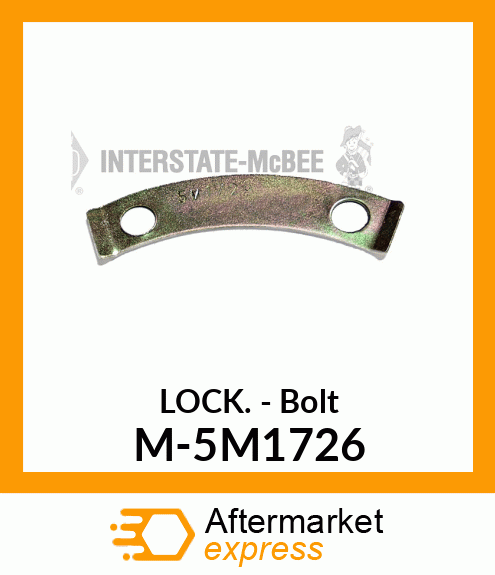 Lock - Bolt M-5M1726