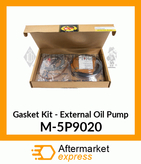 Gasket Set - External Oil Pump M-5P9020