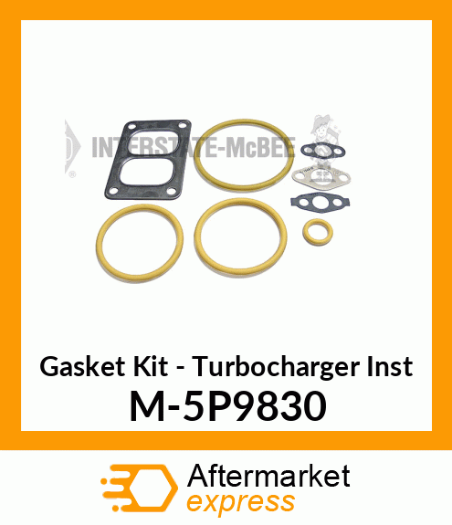 Gasket Set - Turbo Install M-5P9830