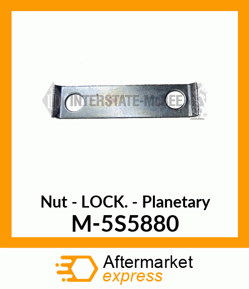 Nut - Lock M-5S5880