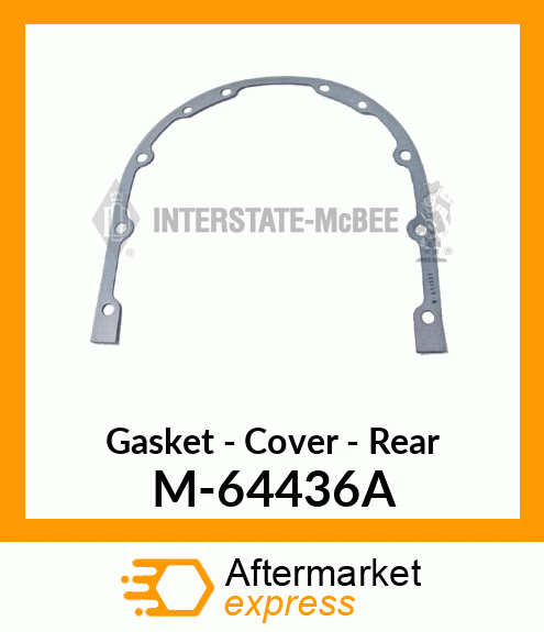 Gasket - Rear Cover M-64436A