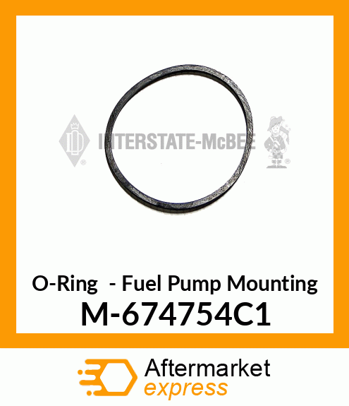 O-Ring - Fuel Pump Mounting M-674754C1