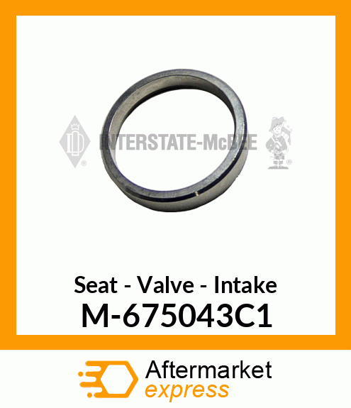 Seat - Valve - Intake M-675043C1