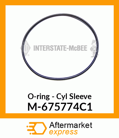 O-Ring - Cylinder Sleeve M-675774C1