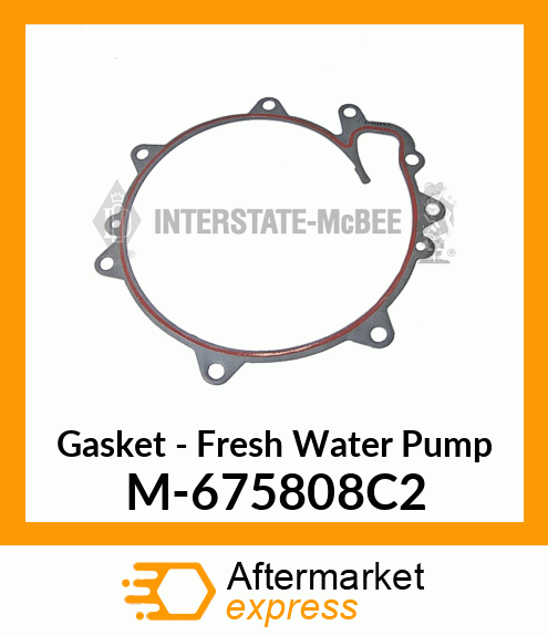 Gasket - Fwp M-675808C2