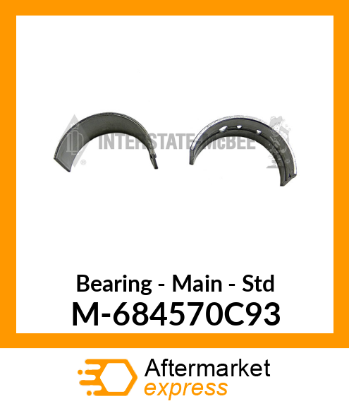 Bearing - Main - Std M-684570C93