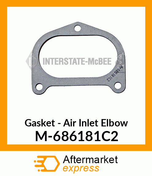 Gasket - Air Inlet Elbow M-686181C2