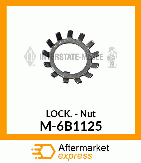 Lock - Nut M-6B1125