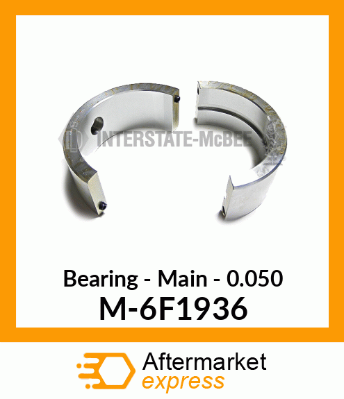 Bearing - Main - .050 M-6F1936