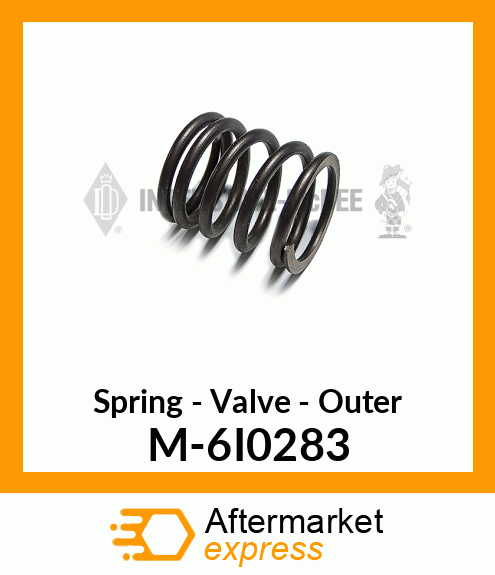 Spring - Valve - Outer M-6I0283