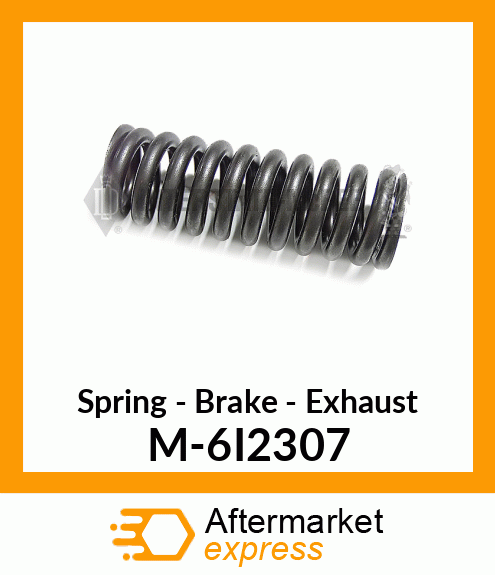 Spring - Exhaust - Brake M-6I2307