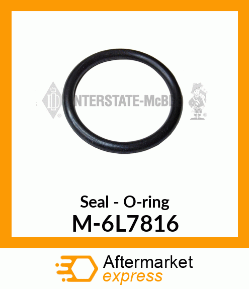 Seal - O-Ring - Black M-6L7816