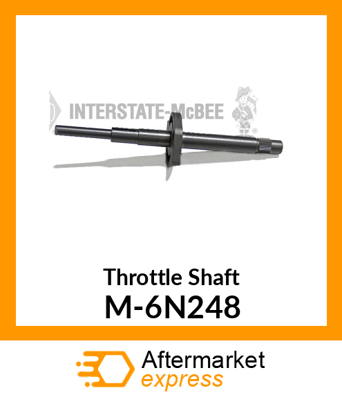 Throttle Shaft M-6N248