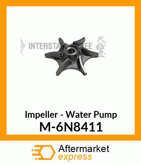 Impeller - Water Pump M-6N8411