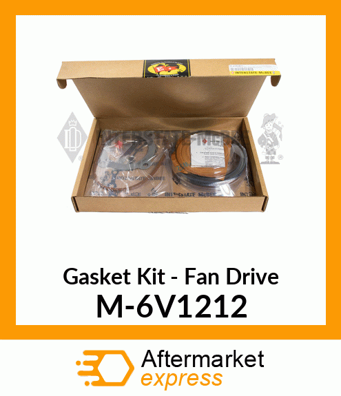 Gasket Set - Fan Drive M-6V1212