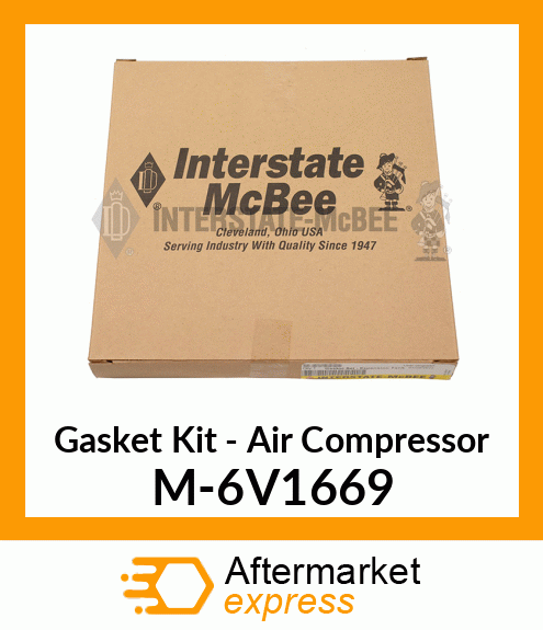 Gasket Set - Air Compressor M-6V1669