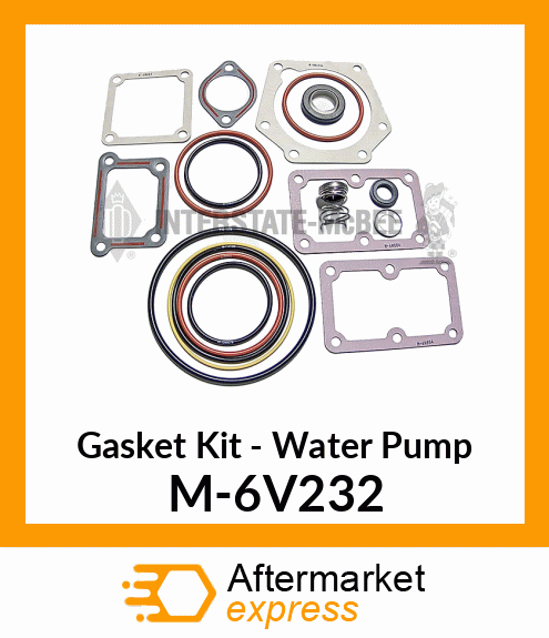 Gasket Set - Water Pump M-6V232