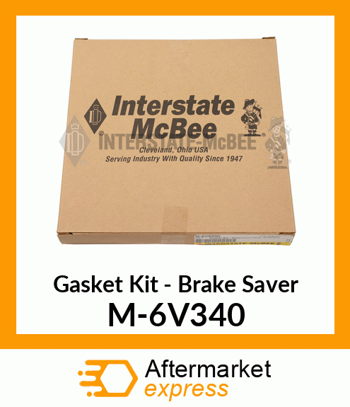 Gasket Set - Brake Saver M-6V340