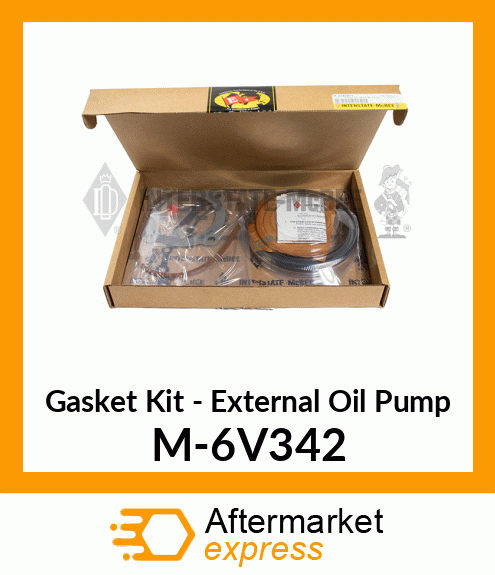 Gasket Set - External Oil Pump M-6V342