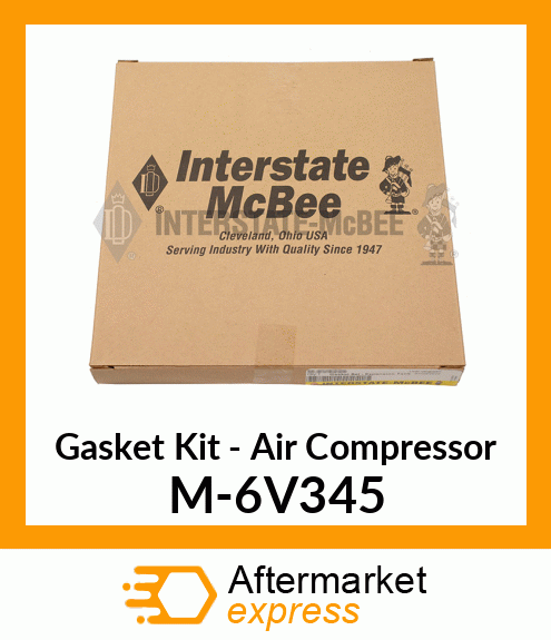 Gasket Set - Air Compressor M-6V345