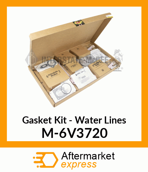 Gasket Set - Water Lines M-6V3720