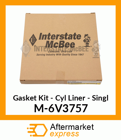 Gasket Set - Single CYL Liner M-6V3757