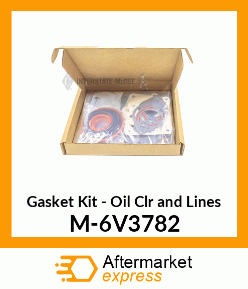 Gasket Set - Oil Cooler&Lines M-6V3782