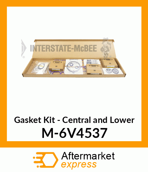 Gasket Set - Central & Lower M-6V4537