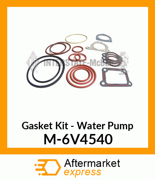 Gasket Set - Water Pump M-6V4540